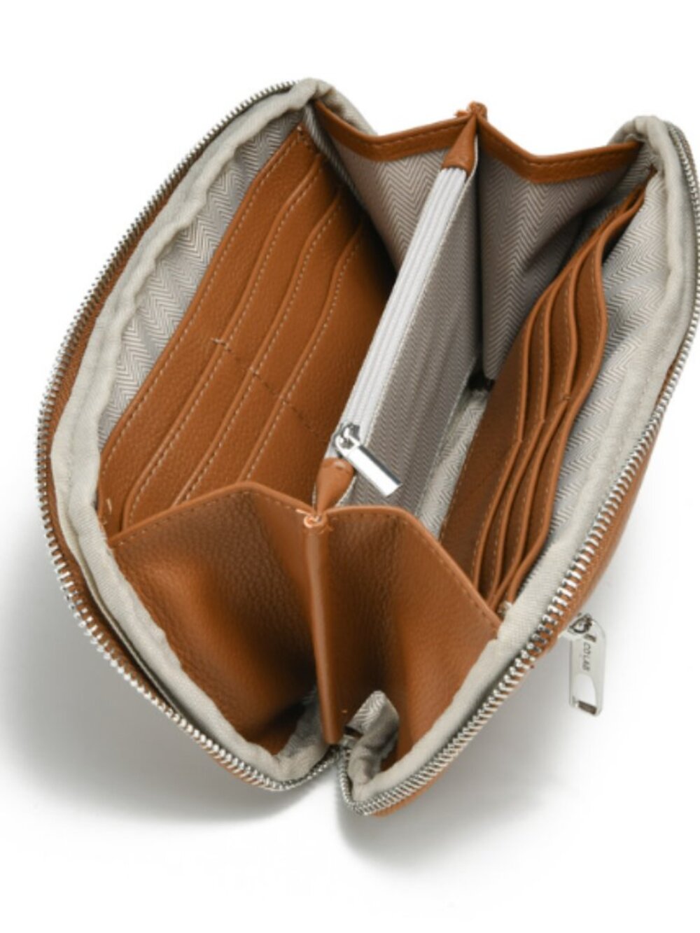 COLAB Kassandra  Brown Wallet NWT - Picture 2 of 4